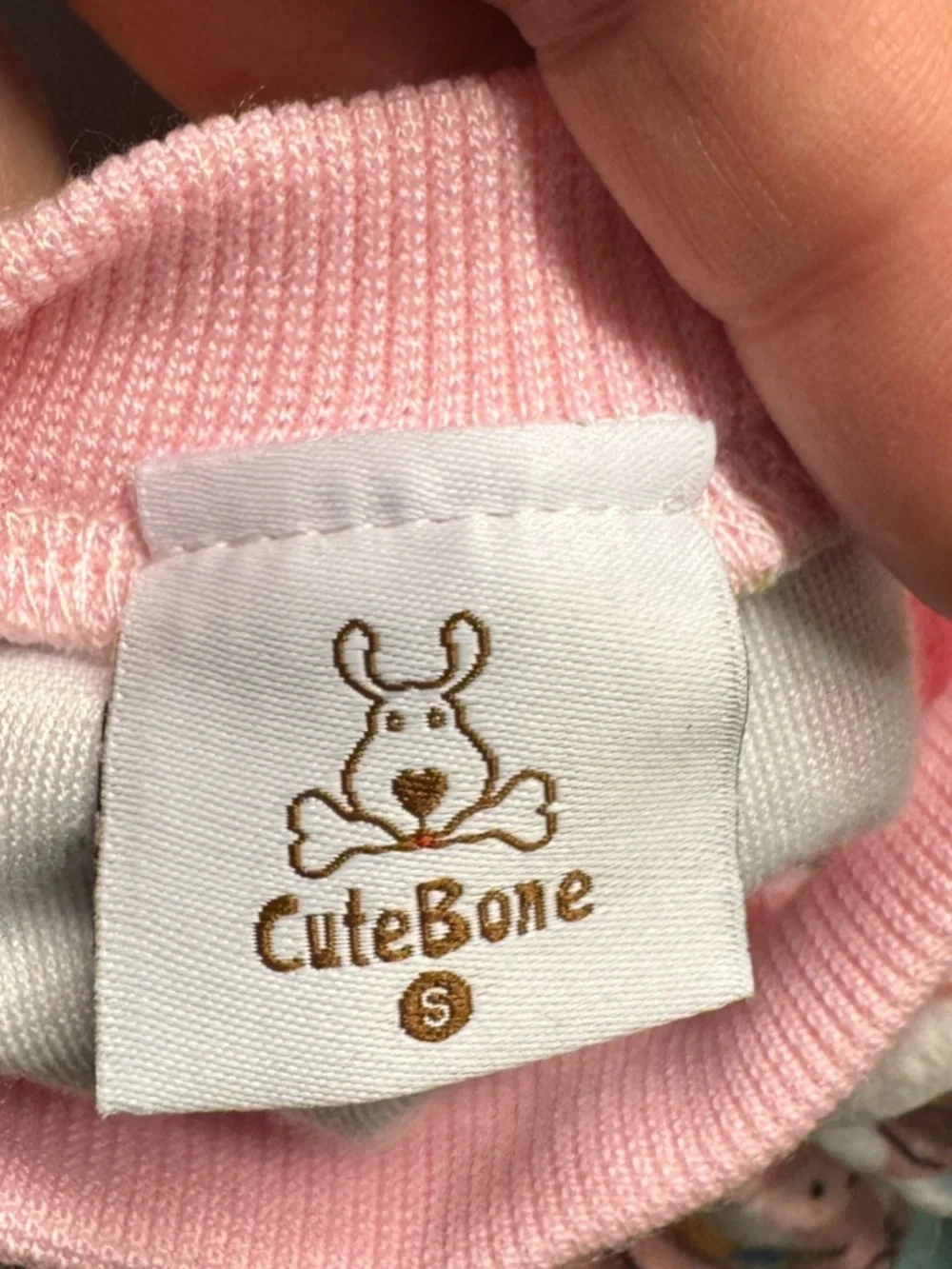 CuteBone Small Dog Pajamas Deer Print Puppy Onesie Soft Pet Jumpsuit NWOT